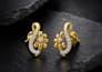 create 3d cad earings design and rp model for printing